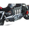 Zard Uitlaten Penta Aluminium | Zwart | Triumph Rocket III 2300