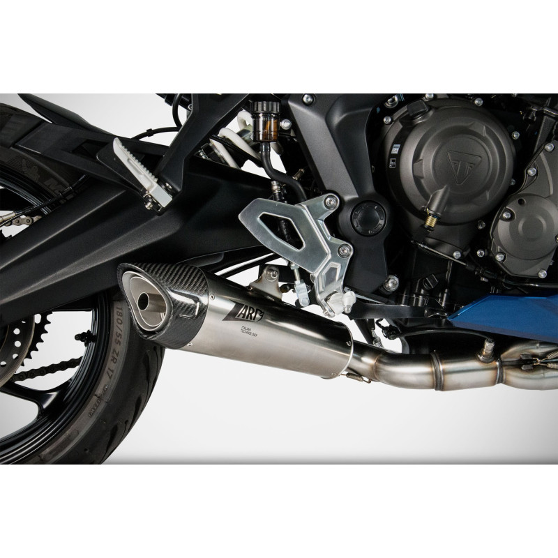Zard Uitlaatsysteem 3-1 RVS | Zilver | Triumph Tiger Sport 660