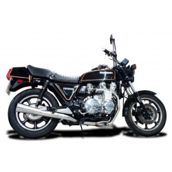 Delkevic Exhaust System 4-1 Classic Megaphone | Silver | Kawasaki Z1300