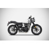 Zard Uitlaatsysteem Cross RVS | Zilver | Triumph Speed/Street Twin 900