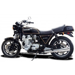 Delkevic Exhaust System 4-1 Classic Megaphone | Silver | Kawasaki Z1300