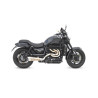 Zard Uitlaatsysteem 3-1 Conisch Rond RVS | Zilver | Triumph Rocket III 2300