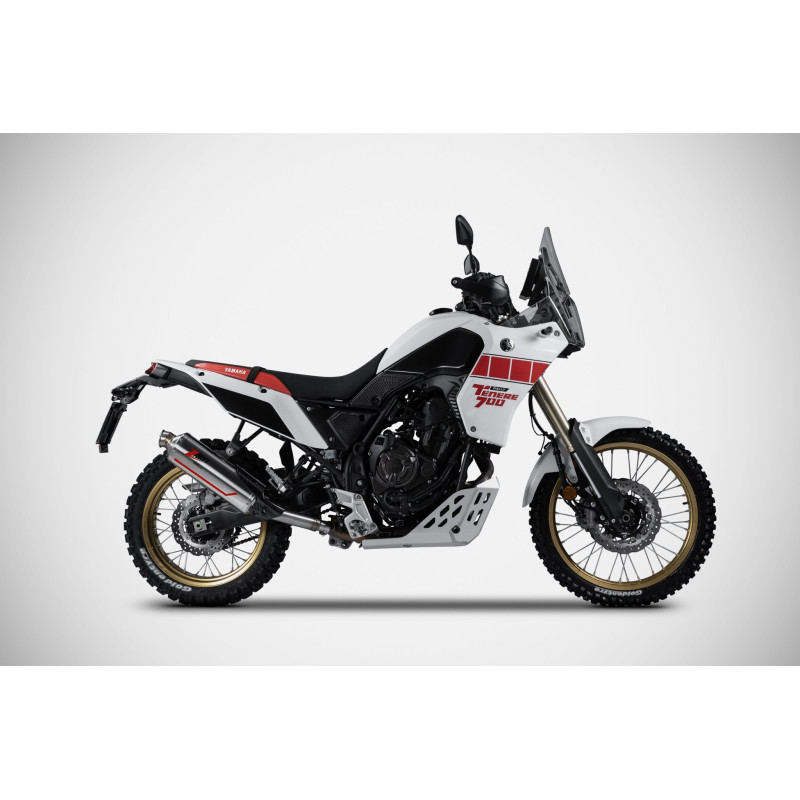 Zard Uitlaat Sabbia RVS | Zilver | Yamaha Tenere 700