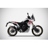 Zard Uitlaat Sabbia RVS | Zilver | Yamaha Tenere 700