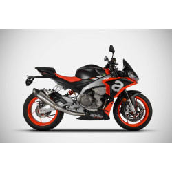 Zard Uitlaatsysteem Titanium | Zilver | Aprilia RS/Tuono 660