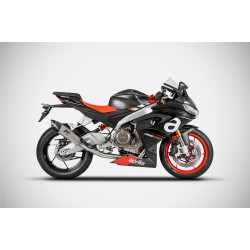 Zard Uitlaatsysteem Titanium | Zilver | Aprilia RS/Tuono 660