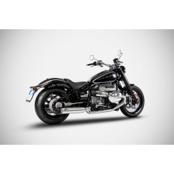 Zard Uitlaatsysteem Titanium | Zilver | BMW 1800 R18
