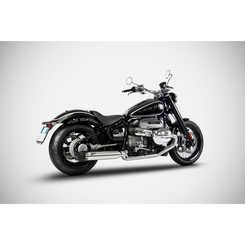 Zard Uitlaatsysteem Titanium | Zilver | BMW 1800 R18