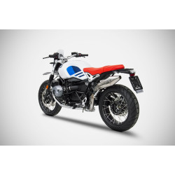 Zard Uitlaat R80 RVS | Zilver | BMW R-NineT 1200