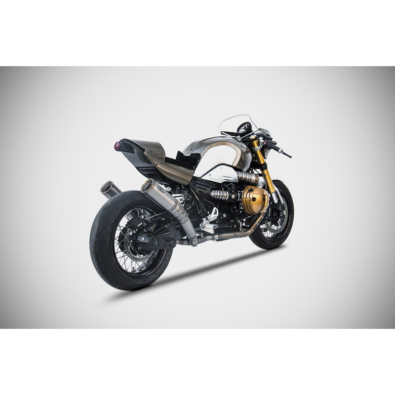 Zard Uitlaatsysteem Capitan Scappamento Titanium | Zilver | BMW R-NineT 1200