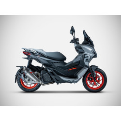 Zard Uitlaat Titanium | Zilver | Aprilia SR-GT 200