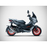 Zard Uitlaat Titanium | Zilver | Aprilia SR-GT 200