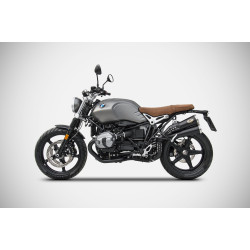 Zard Uitlaatbochten 2-1 Hardy RVS | Zwart | BMW R-NineT 1200
