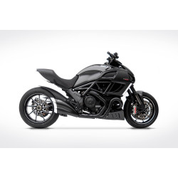 Zard Uitlaat RVS | Zwart | Ducati 1200 Diavel