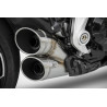 Zard Uitlaatsysteem RVS | Zilver | Ducati 1260 Diavel X