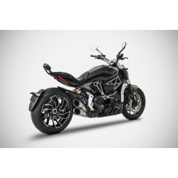 Zard Uitlaatsysteem RVS | Zilver | Ducati 1260 Diavel X