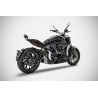 Zard Uitlaatsysteem RVS | Zilver | Ducati 1260 Diavel X