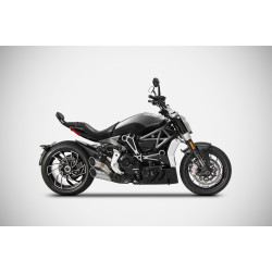 Zard Uitlaatsysteem RVS | Zilver | Ducati 1260 Diavel X