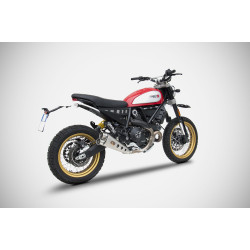 Zard Uitlaat Special RVS | Zilver | Ducati 803 Scrambler