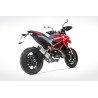 Zard Uitlaat Penta Titanium | Zilver | Ducati 821 Hypermotard SP & 821 Hypermotard/Hyperstrada