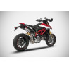 Zard Uitlaten GT RVS | Zilver | Ducati 950 Hypermotard