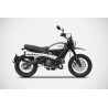 Zard Uitlaatsysteem Hoog Special RVS | Zilver | Ducati 803 Scrambler