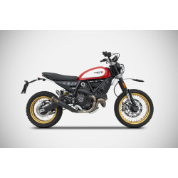 Zard Uitlaat Zuma RVS | Zilver | Ducati 803 Scrambler