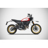Zard Uitlaat Zuma RVS | Zilver | Ducati 803 Scrambler