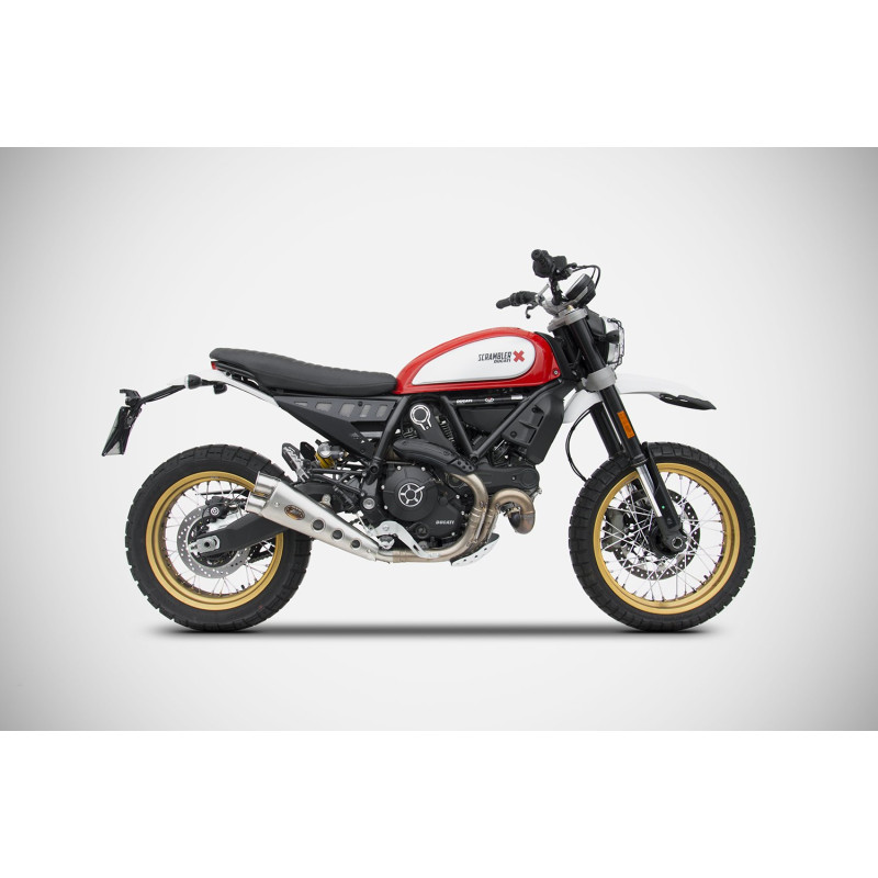 Zard Uitlaat Special RVS | Zilver | Ducati 803 Scrambler