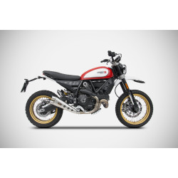 Zard Uitlaat Special RVS | Zilver | Ducati 803 Scrambler