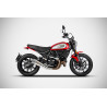 Zard Uitlaat Special RVS | Zilver | Ducati 803 Scrambler