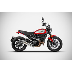Zard Uitlaat Special RVS | Zilver | Ducati 803 Scrambler