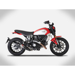 Zard Uitlaat Titanium | Zilver | Ducati 803 Scrambler