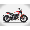 Zard Uitlaat Titanium | Zilver | Ducati 803 Scrambler
