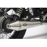 Zard Uitlaten Conisch Rond RVS | Zilver | Moto Guzzi 744 V7 II