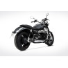 Zard Uitlaten Rond | Zwart | Moto Guzzi 1400 California