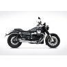 Zard Uitlaten Rond RVS | Zilver | Moto Guzzi 1400 California