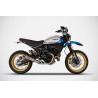Zard Uitlaat Zuma RVS | Zilver | Ducati 803 Scrambler