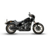 Zard Uitlaten RVS | Zwart | Harley Davidson Dyna Street Bob & Softail Low Rider & Softail Standard