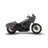 Zard Uitlaten RVS | Zwart | Harley Davidson Dyna Street Bob & Softail Low Rider & Softail Standard