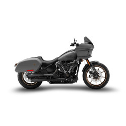 Zard Uitlaten RVS | Zwart | Harley Davidson Dyna Street Bob & Softail Low Rider & Softail Standard