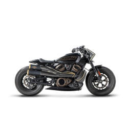 Zard Uitlaatsysteem 120th Anniversary Limited RVS | Zwart | Harley Davidson 1250 Sportster S