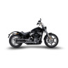 Zard Uitlaten RVS | Zilver | Harley Davidson Dyna Street Bob & Softail Low Rider & Softail Standard
