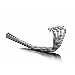 Delkevic Exhaust System 4-1 Classic Megaphone | Silver | Kawasaki Z500