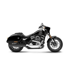 Zard Uitlaten RVS | Zilver | Harley Davidson Softail Sport Glide