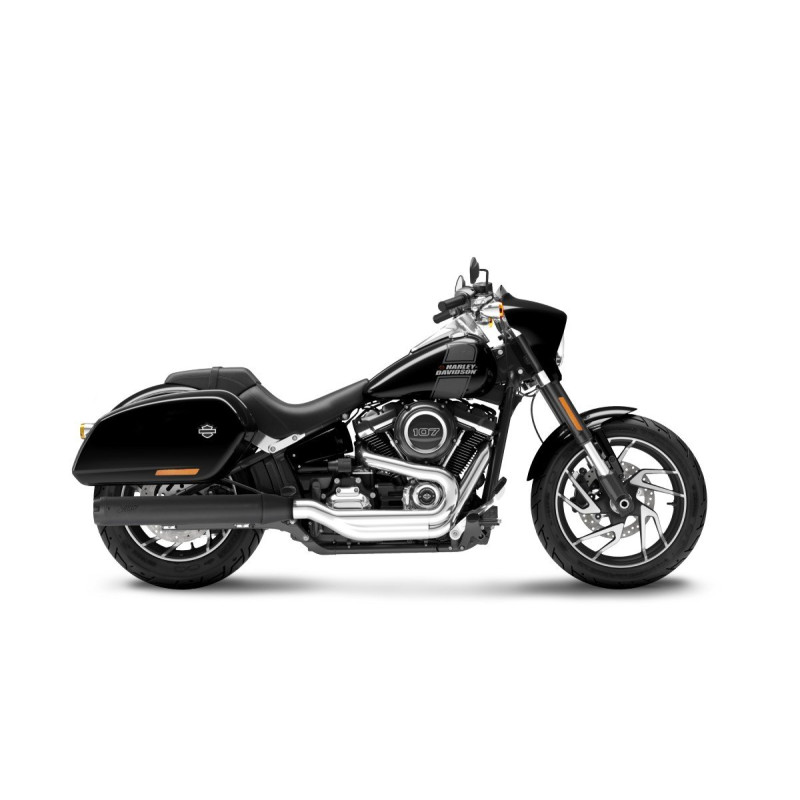 Zard Uitlaten RVS | Zilver | Harley Davidson Softail Sport Glide