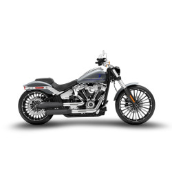 Zard Uitlaten RVS | Zwart | Harley Davidson Softail Breakout & Softail Fat Bob 114