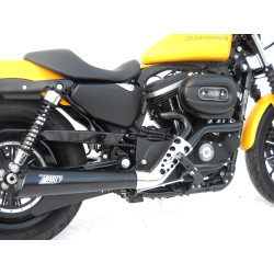 Zard Uitlaatsysteem Sport RVS | Zilver | Harley Davidson XL1200 Sporster & XL883 Sportster