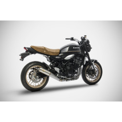 Zard Uitlaatsysteem Rond RVS | Zilver | Kawasaki Z900RS