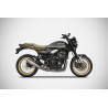 Zard Uitlaatsysteem Rond RVS | Zilver | Kawasaki Z900RS